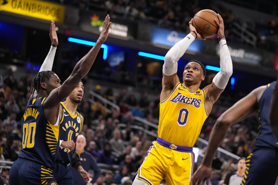 Die Los Angeles Lakers nehmen große Veränderungen in Russell Westbrook vor